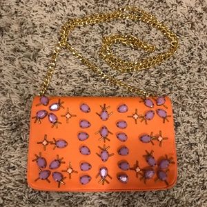 Crossbody jeweled purse